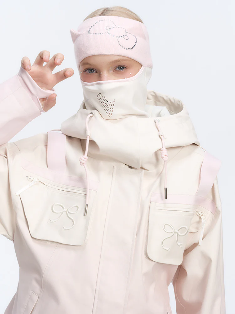 BCG UPF50+ Pink Headband Ski Balaclava - Women's - Image 5
