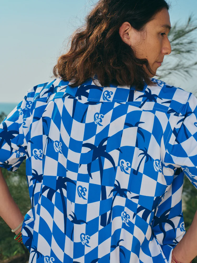CHILLHANG Blue Palms Sun Shirt - Unisex - Image 7
