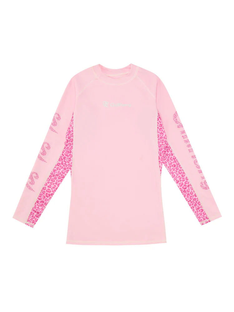 CHILLHANG Leopard Long Sleeve UV Rash Guard - Women's - Image 17