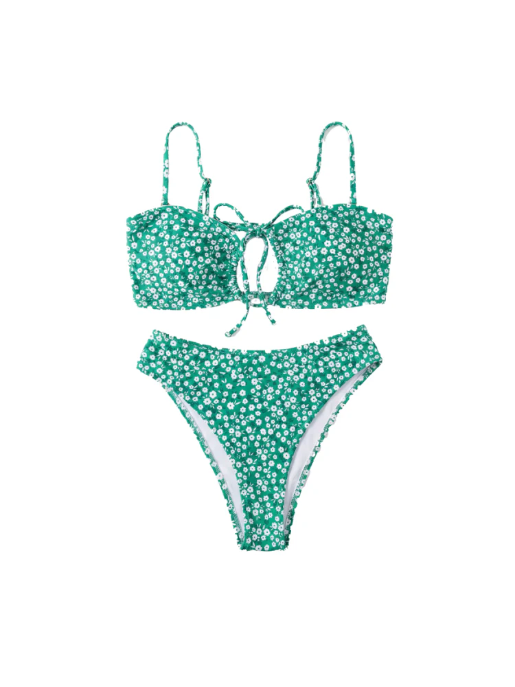 CHILLHANG Tropical Floral Bikini Set - Image 17