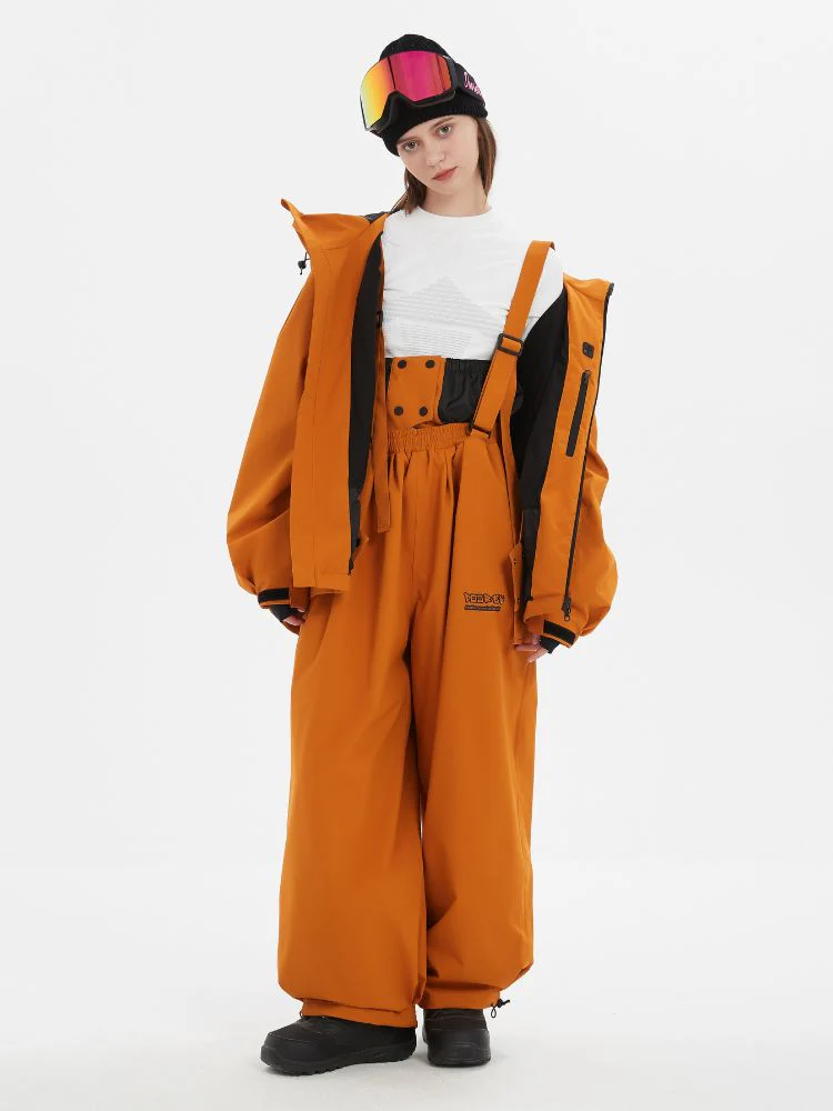 Doorek Suspender Baggy Snow Pants - Unisex - Image 16