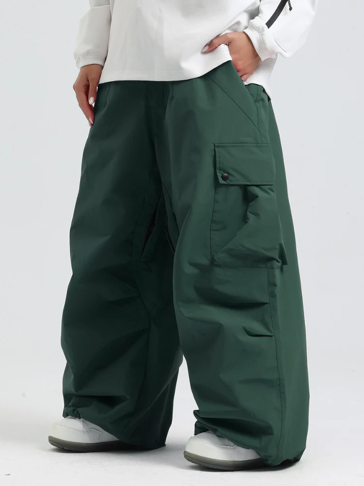 Gsou Snow Baggy Cargo Snowboard Pants - Unisex - Image 39
