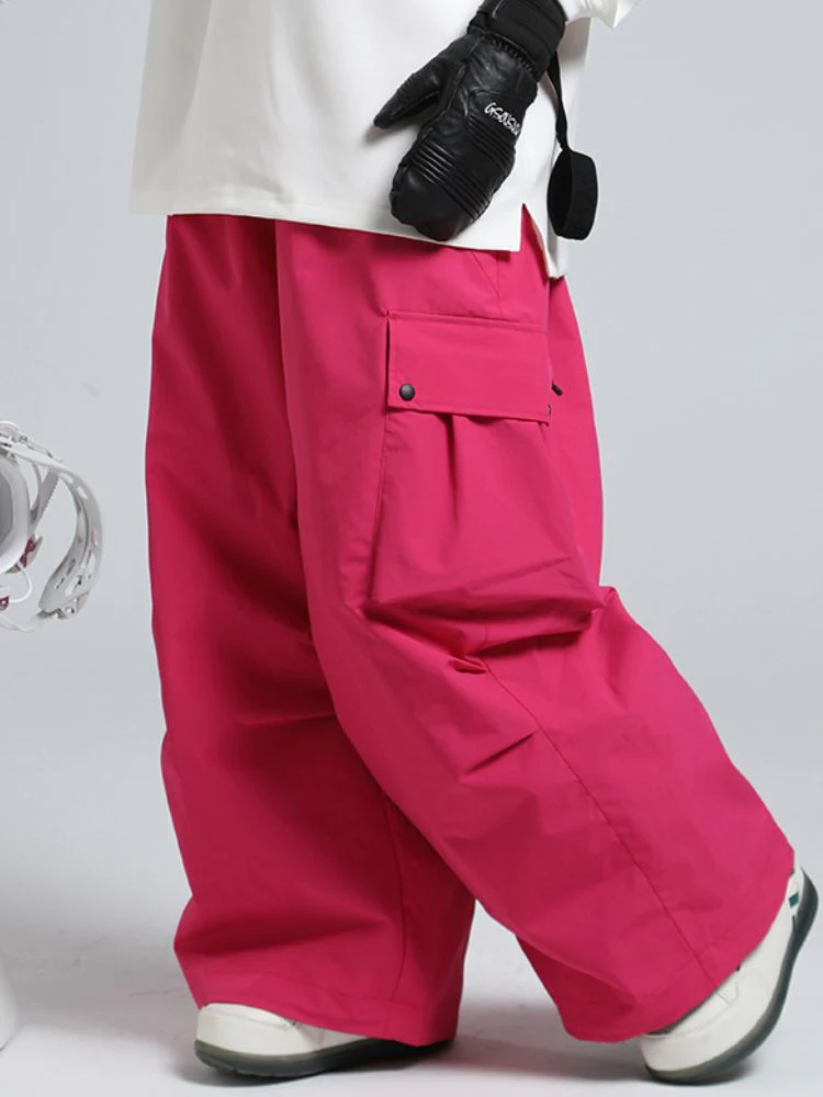 Gsou Snow Baggy Cargo Snowboard Pants - Unisex - Image 5