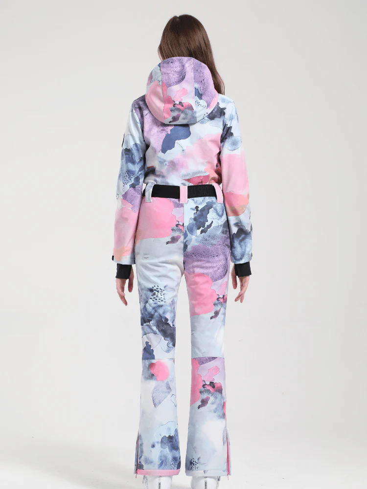 Gsou Snow Belted Flare Slim Ski Jumpsuit - Women's - Image 6