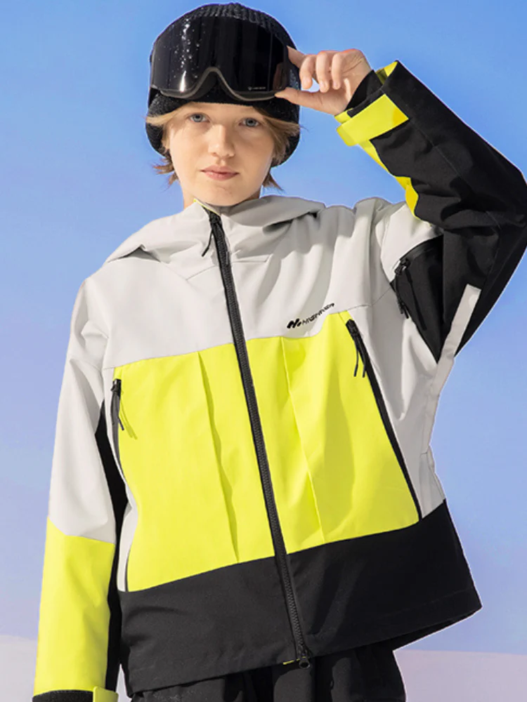 Highker Kids Colorblock 3L Insulated Ski Jacket - Image 11