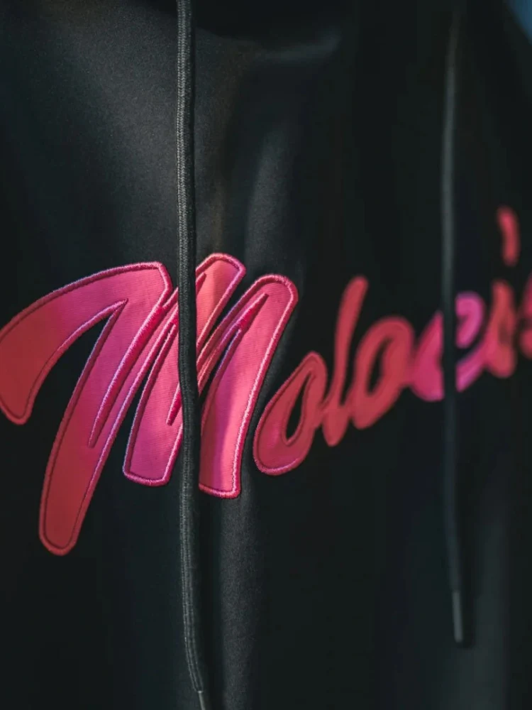 Molocoster Pink Crest Pullover Hoodie - Unisex - Image 13