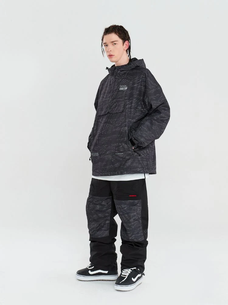 NANDN Outerwear Ski Pullover Shell Jacket - Men's - Image 14