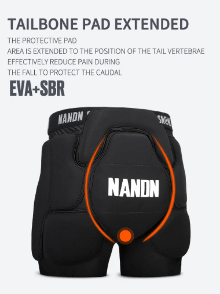 Nandn Unisex Tri-Flex Shorts & Knee Pads Set - Image 9