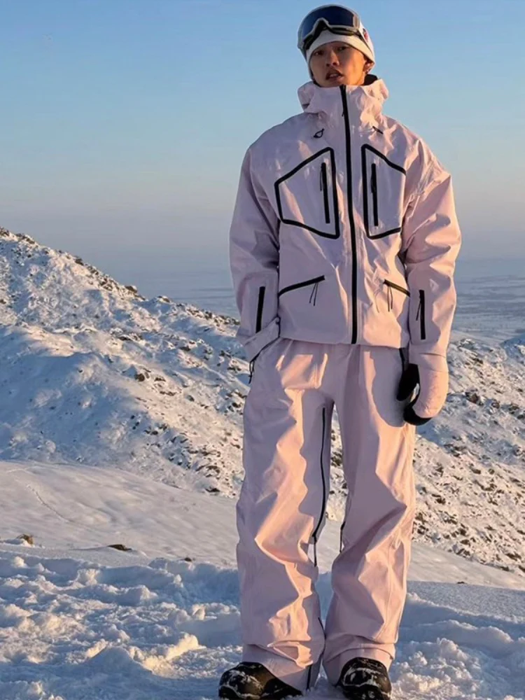 NIS SuperB Reflective Snow Tech Shell Jacket - Unisex - Image 10