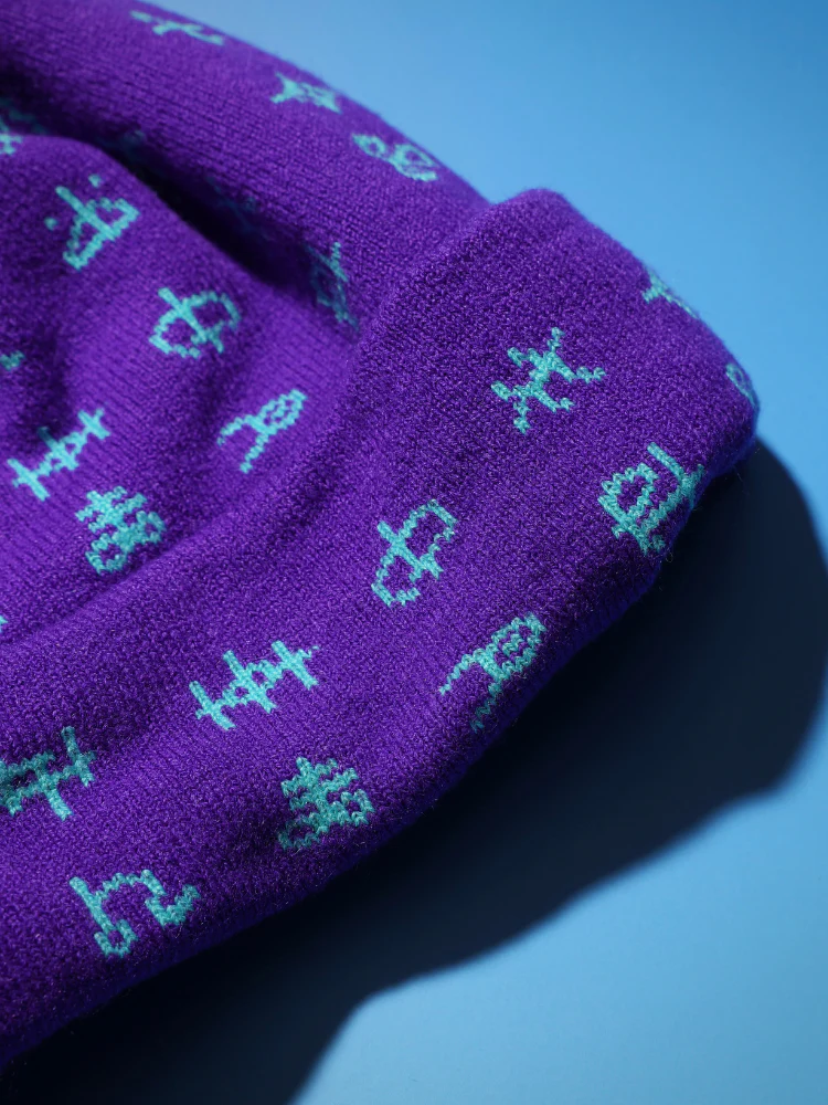 OddyEddy Totem Rune Knit Beanie - Image 7