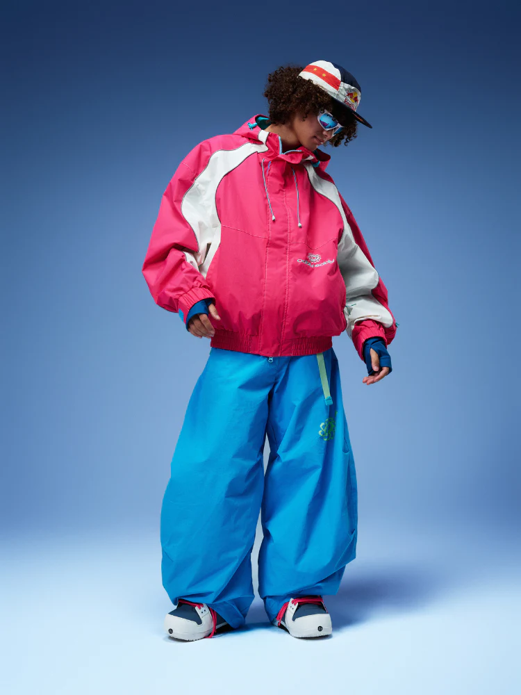 OddyEddy Vaporwave Snow Jacket - Unisex - Image 3