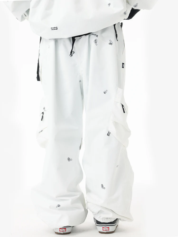 POMT CleanF Drift Graffiti 2L Baggy Snow Suit – Unisex - Image 4