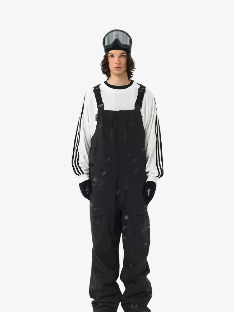 POMT X7 Pro 3L Core Ski Bibs – Unisex - Image 7