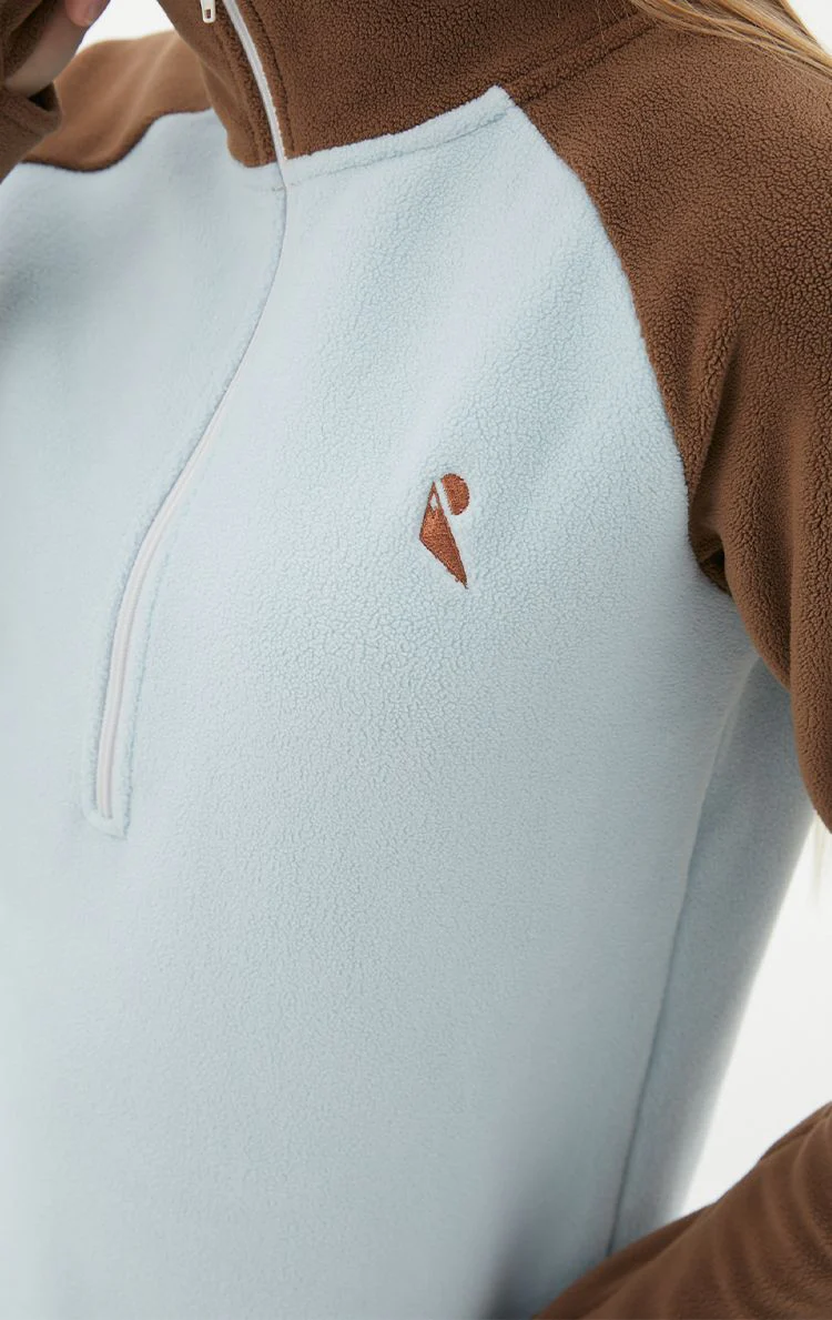 RandomPow Women's Colorblock Mid Fleece Pullover - Image 6