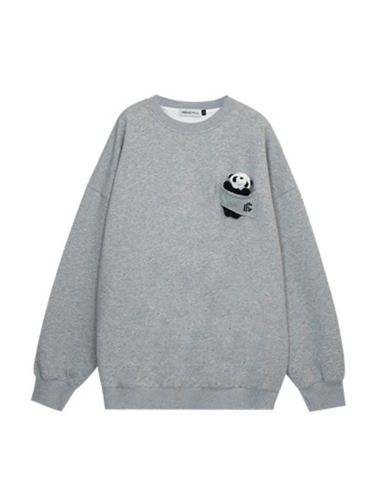 RenChill Panda Fleece Sweatshirt - Unisex - Image 2