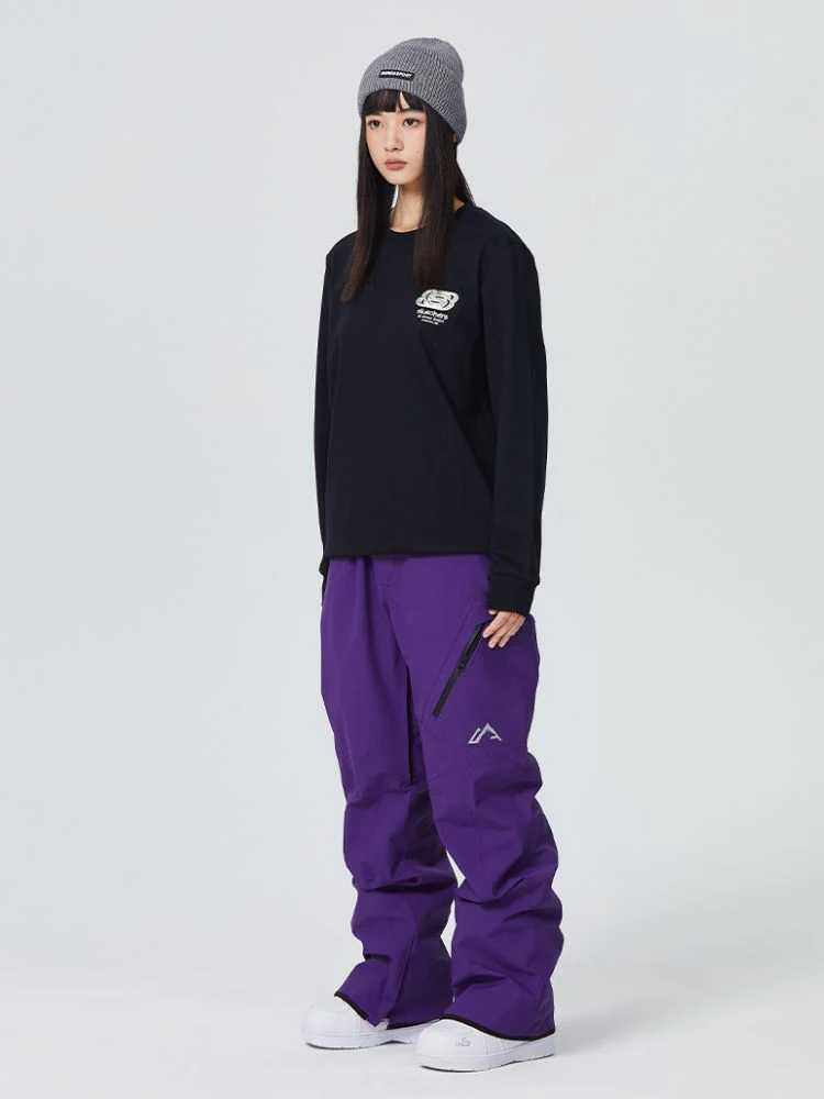 Searipe Diagonal Zipper Snow Pants - Men's - Image 10
