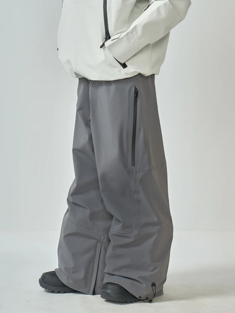 SnoWears 3L SideFlow Fleece Snow Pants - Unisex - Image 3