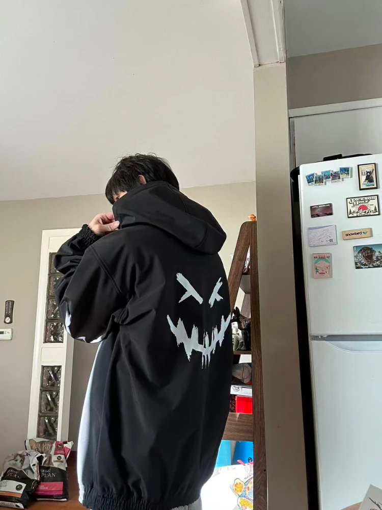 SnoWears Midnight Menace Snow Hoodie - Unisex - Image 8