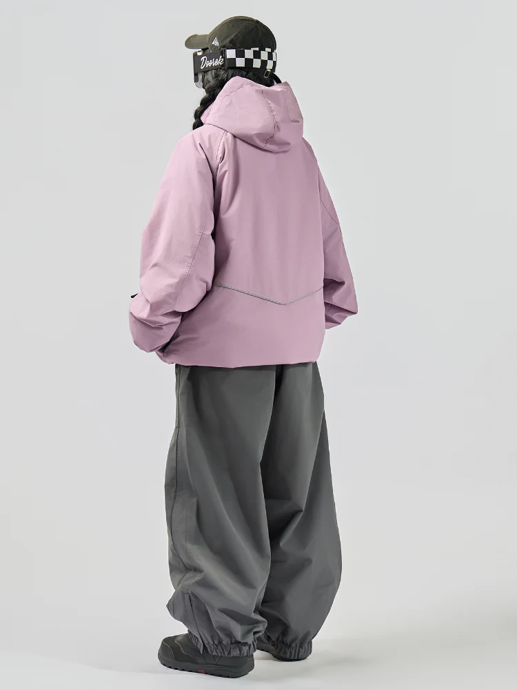 SnoWears Minimalist Baggy Snow Jacket - Unisex - Image 15
